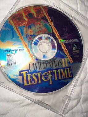 Civilization II Test of Time PC CD ROM Game MicroProse Hasbro
